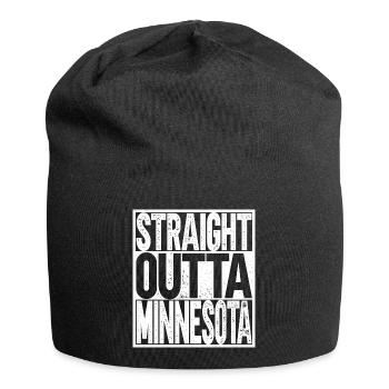 Minnesota - Bonnet en jersey - noir - Devant