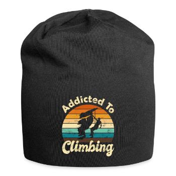 Climbing Rock climbing - Jersey Beanie - black - Front