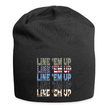Howdy Country Southern Rodeo - Jersey Beanie - black - Front