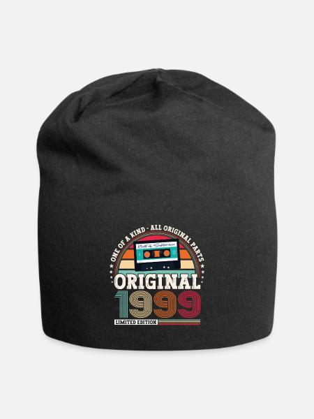 September Jahrgang 1999 23. Geburtstag Geschenk - Jersey-Beanie - Schwarz
