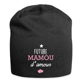 future mamou d amour - Bonnet en jersey - noir - Devant
