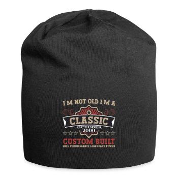 Classic Octobre 2000 22ème cadeau d’anniversaire - Bonnet en jersey - noir - Devant