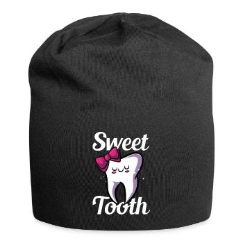 Zahnhygieniker Zahnarzt Zähne Mundhygiene - Jersey-Beanie - Schwarz - Vorne