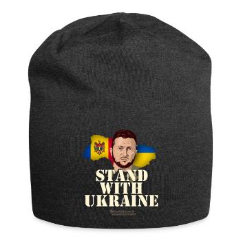 Selenskyj T-Shirt Moldawien - Jersey-Beanie - Anthrazit - Vorne
