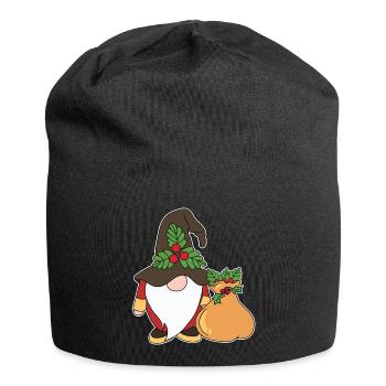 Noël Noël Gnomies - Bonnet en jersey - noir - Devant