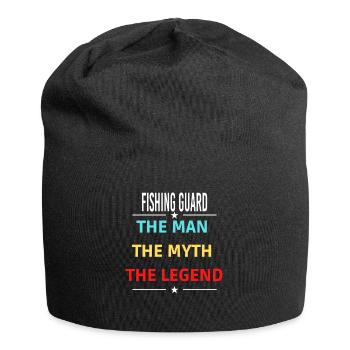 The Man The Myth The Legend FISHING GUARD - Jersey Beanie - black - Front