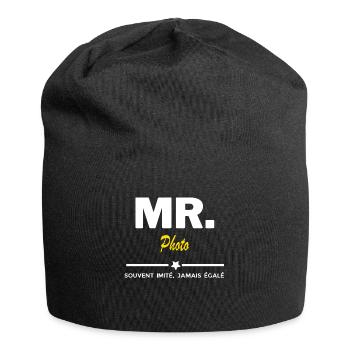 MR. souvent imité, jamais égalé Photo - Bonnet en jersey - noir - Devant
