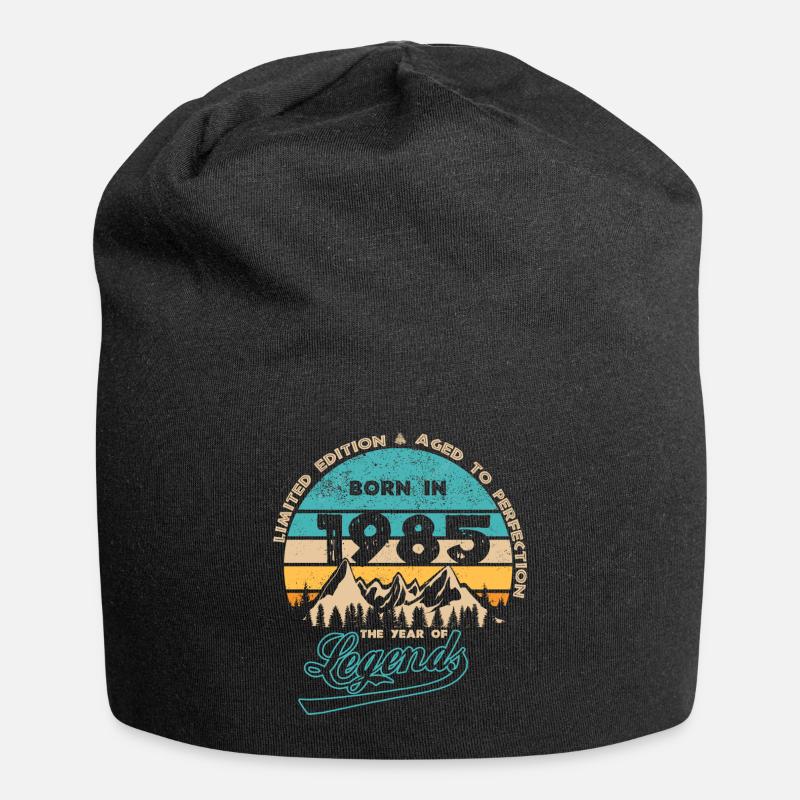 Legenden 1985 - Jersey-Beanie - Schwarz