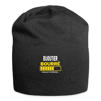 BIJOUTIER bourré HUMOUR - Bonnet en jersey - noir - Devant
