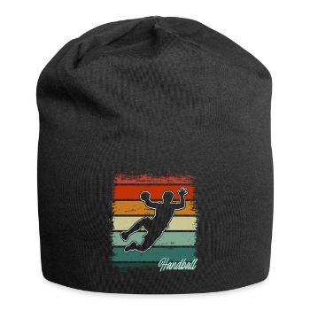 Handball Handballer - Jersey-Beanie - Schwarz - Vorne