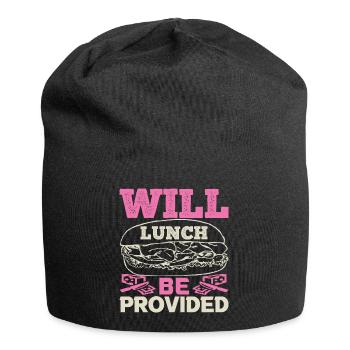 WIRD MITTAGESSEN ZUR VERFÜGUNG GESTELLT HUND - Jersey-Beanie - Schwarz - Vorne