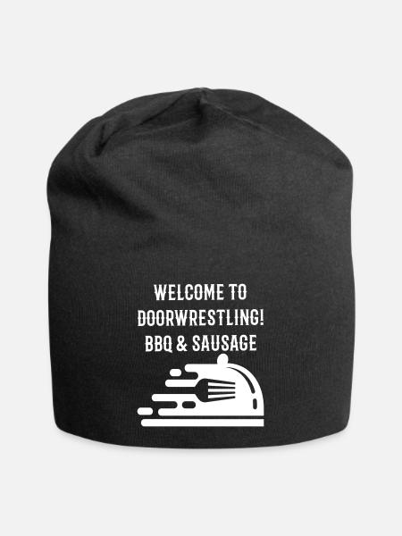 Welcom Doorwrestling - Jersey-Beanie - Schwarz