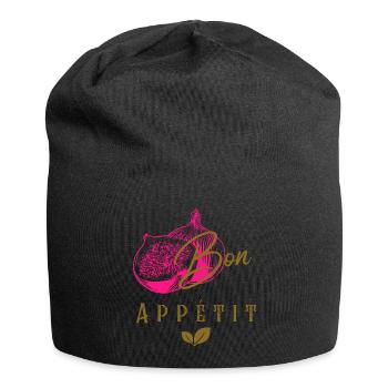 Bon Appetit - Bonnet en jersey - noir - Devant