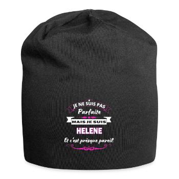 je ne suis pas Parfaite Helene - Bonnet en jersey - noir - Devant