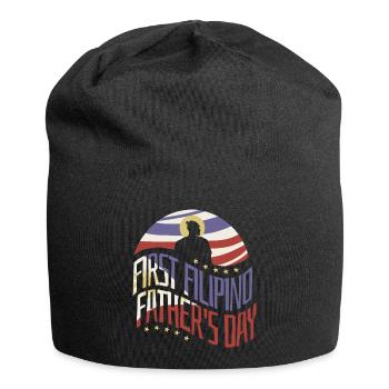 Philippines Filipino Father Dad Daddy I Gift - Jersey Beanie - black - Front