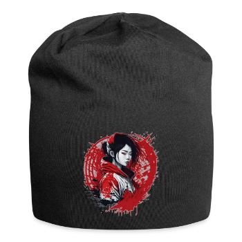 Girls Street Style - Jersey Beanie - black - Front