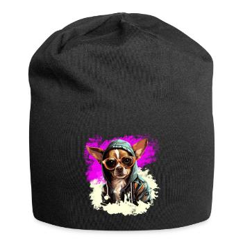 Règle du chihuahua : gouverner le paysage urbain - Bonnet en jersey - noir - Devant