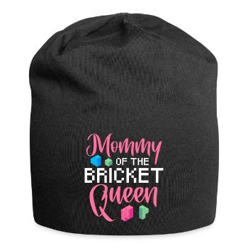 Maman de la reine des briques - Bonnet en jersey - noir - Devant
