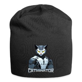 Catminator - Jersey-Beanie - Schwarz - Vorne