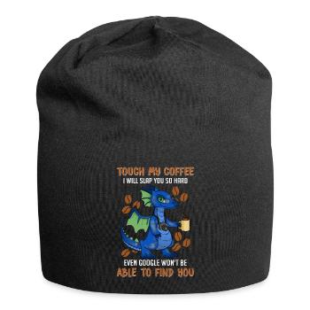 Funny Coffee Sayings - Coffee - Jersey Beanie - black - Front