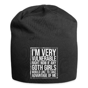I Was Fighting A Bear Funny Surgery Broken Arm Leg - Jersey Beanie - black - Front