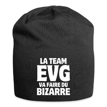 enterrement de vie de garçon, EVG, mariés - Bonnet en jersey - noir - Devant