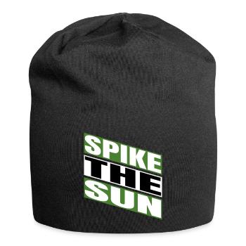 beach volleyball techniques - Jersey-Beanie - Schwarz - Vorne
