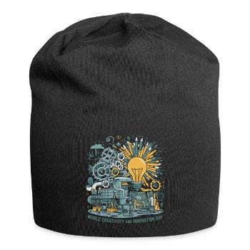World Creativity and Innovation Day - Jersey Beanie - black - Front
