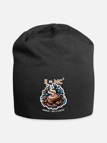 The energy formula - Jersey Beanie - black