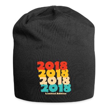 2018: Limited Edition - 6th Anniversary - Jersey Beanie - black - Front