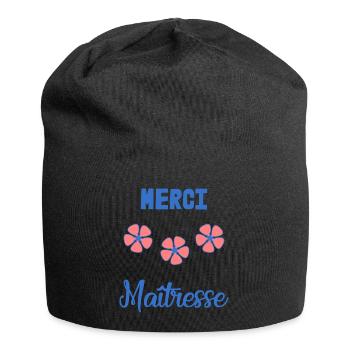 THANK YOU. MISTRESS. THANK YOU MISTRESS. MISTRESS - Jersey Beanie - black - Front