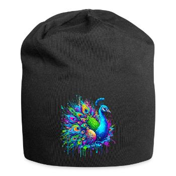 Paon - Bonnet en jersey - noir - Devant