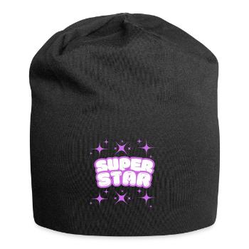 SUPER STAR - Bonnet en jersey - noir - Devant