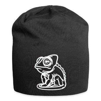 Caméléon - Bonnet en jersey - noir - Devant