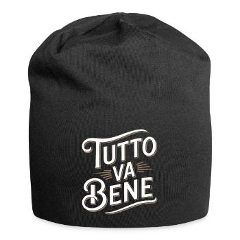 Tutto va bene - Bonnet en jersey - noir - Devant