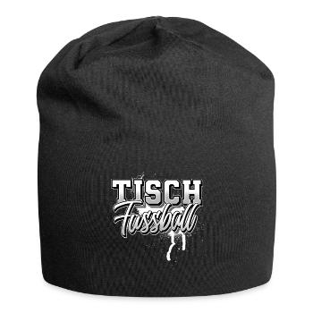 Tisch Fussball Tischfußball - Jersey-Beanie - Schwarz - Vorne