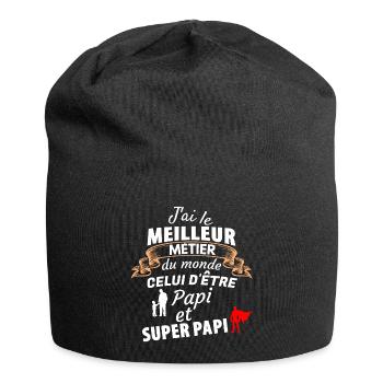 Citation Papi Super Papa Hommage Unique - Bonnet en jersey - noir - Devant
