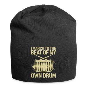 Proud of your own rhythm - Jersey Beanie - black - Front