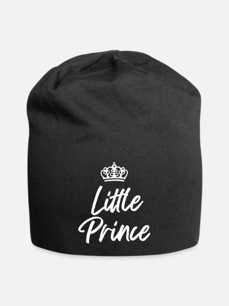 Prinz - Jersey-Beanie - Schwarz
