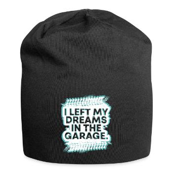 J’ai laissé mes rêves dans le cadeau fanatique de voiture de garage - Bonnet en jersey - noir - Devant