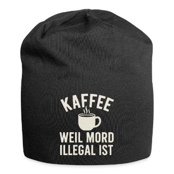 Lorena's go dunkle Farben entfernt - Jersey-Beanie - Schwarz - Vorne