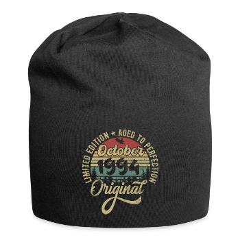 oktober 1994 Jahrestag oktober 1994 oktober - Jersey-Beanie - Schwarz - Vorne