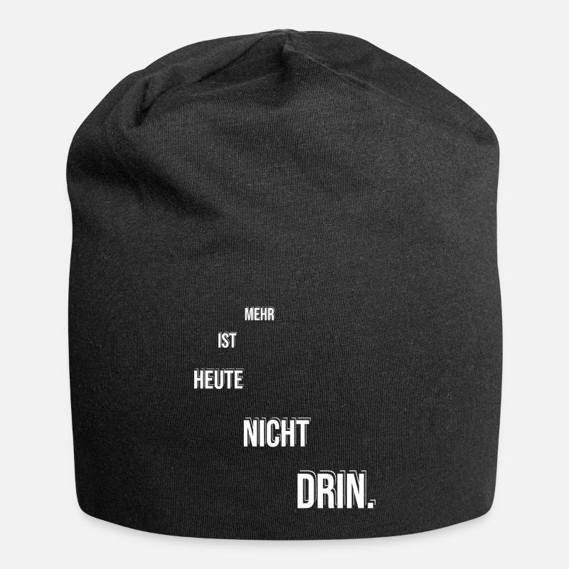 Plus aujourd’hui n’est pas possible - Bonnet en jersey - noir