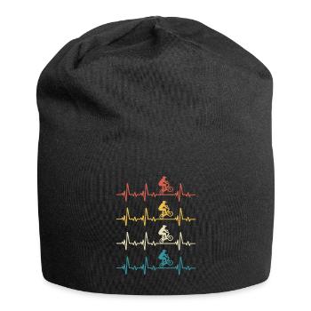 Retro Heartbeat BMX - Jersey-Beanie - Schwarz - Vorne
