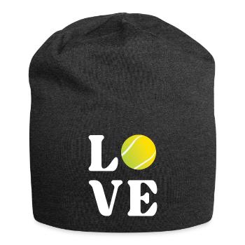 Tennis Lover - Jersey Beanie - charcoal grey - Front