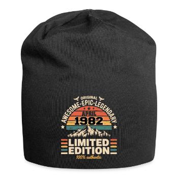Anniversary vintage April 1982 - Jersey Beanie - black - Front