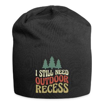 I have Rando Humour hiking - Jersey Beanie - black - Front