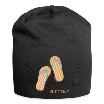 Summer - Jersey-Beanie - Schwarz - Vorne