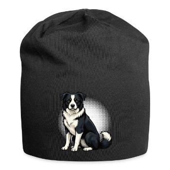 Border Collie Collie Owner Collie Lover - Jersey Beanie - black - Front