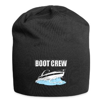 Boot Crew Motorboot - Jersey-Beanie - Schwarz - Vorne